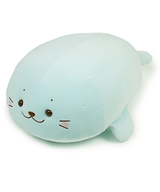 Mother garden しろたん ふわもち 抱き枕 85cm みるくカラー 《ソーダみるく》 単品 ソーダみるく