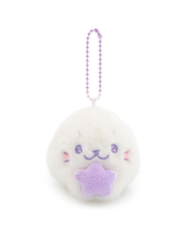 Mother garden しろたん ゆめいろしろたん キーホルダー  《むささき》 単品 むらさき