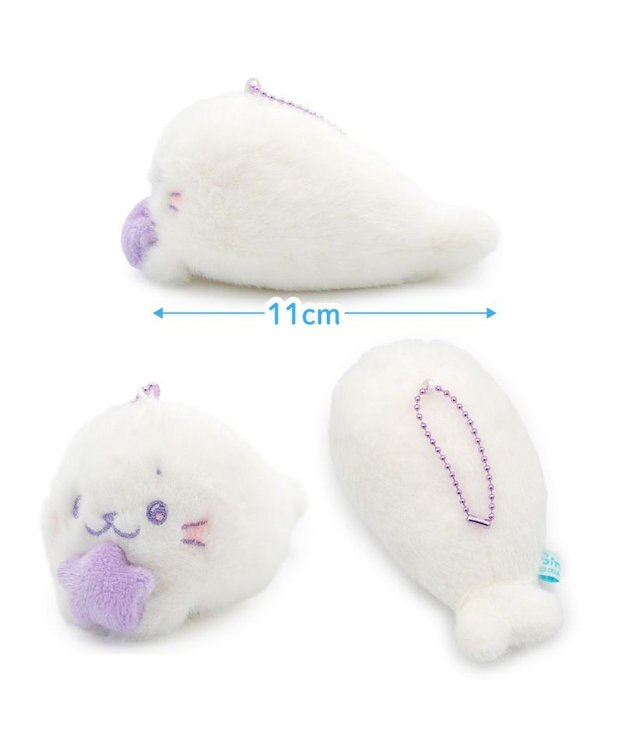 Mother garden しろたん ゆめいろしろたん キーホルダー  《むささき》 単品 むらさき