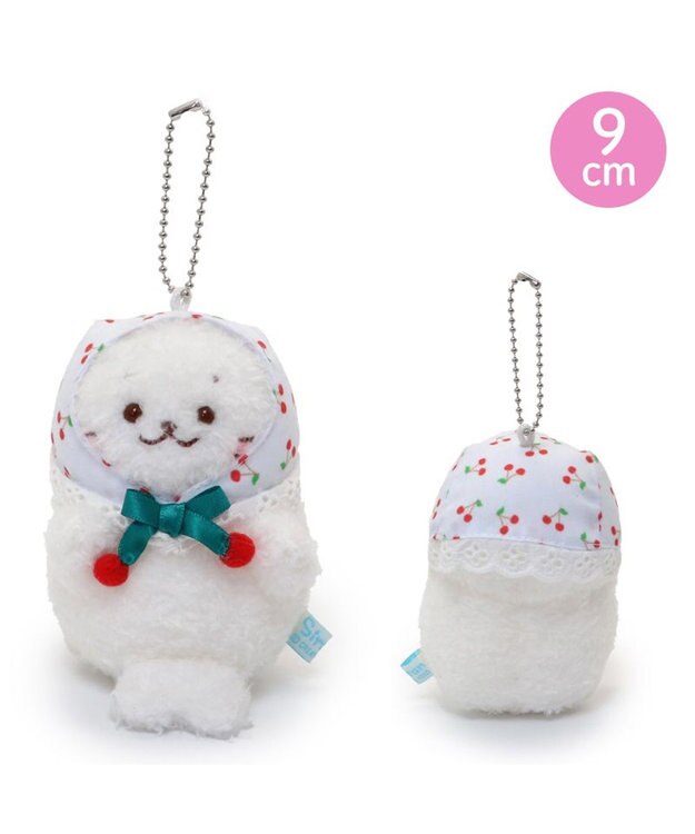 Mother garden しろたん  マスコットキーホルダー 《ピュアさくらんぼ》 ピュアさくらんぼ