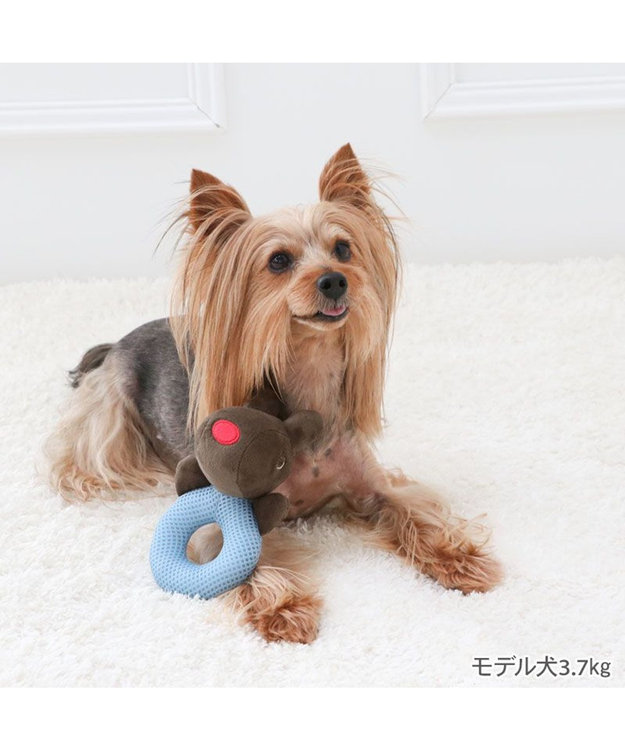 PET PARADISE リサとガスパール ガスパール わっか トイ ブルー