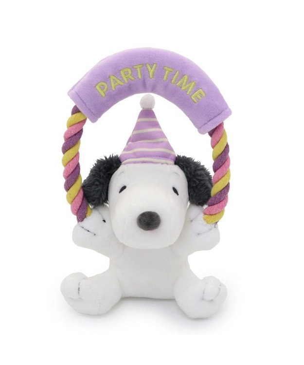 PET PARADISE スヌーピー トイ 《お誕生日 パーティー柄》 パーティー柄
