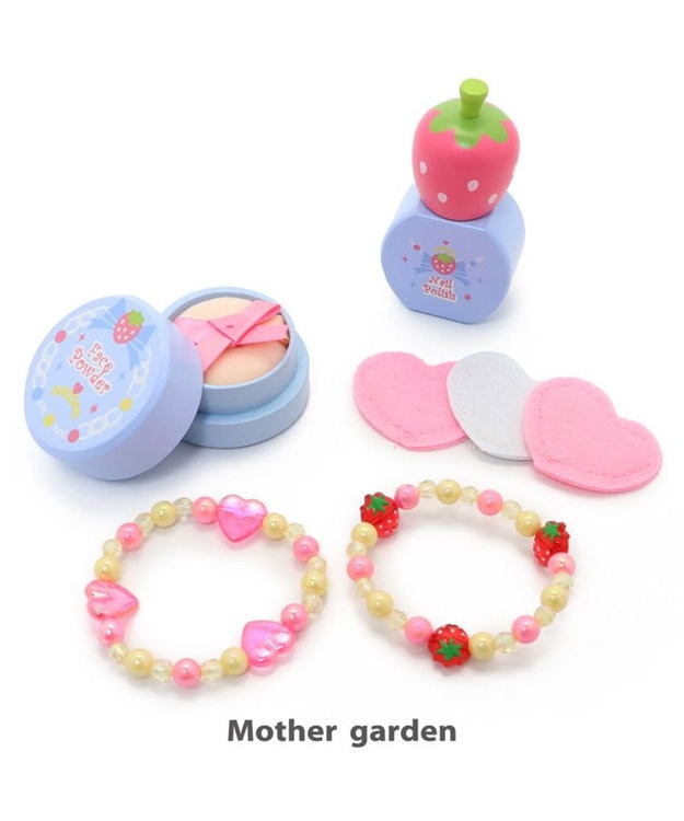 Mother garden  マザーガーデン 野いちごままごと  おしろいセット《ブルー》 水色
