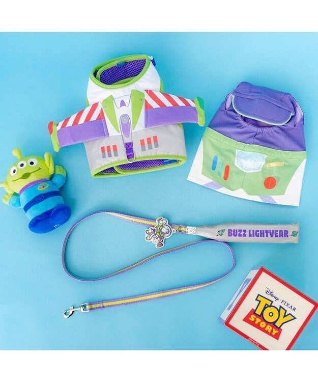 PET PARADISE ディズニー トイ・ストーリー バズ ベストハーネス ＳＭ マルチカラー