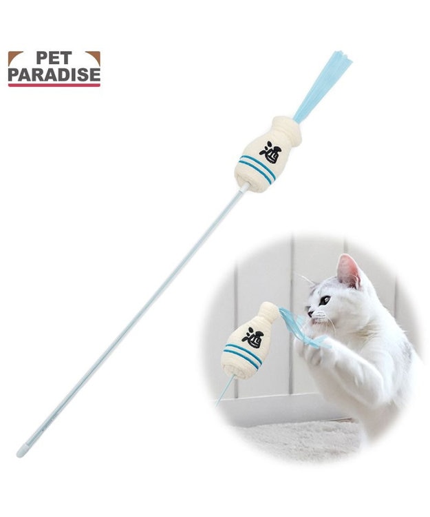 PET PARADISE ペットパラダイス 日本酒うまうま 猫じゃらし ホワイト