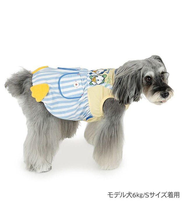 PET PARADISE ディズニー ドナルド ダック クール タンクトップ 《ヒューイ デューイ ルーイ 》 小型犬 マルチカラー