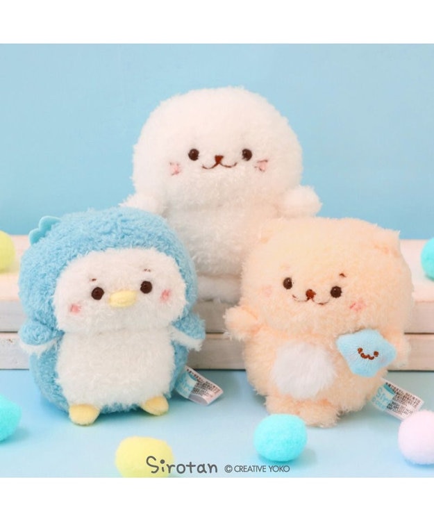 Mother garden しろたん ぽてぽて マスコット 《しろたん》 単品 しろたん
