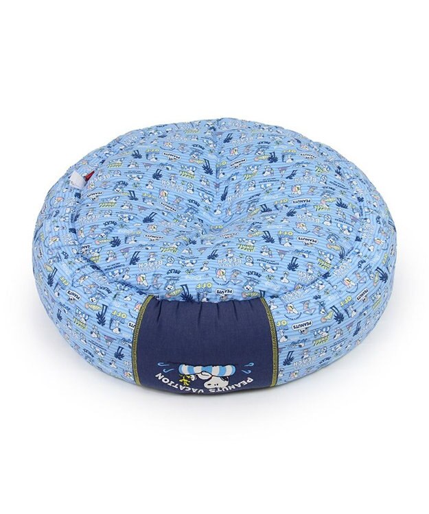 PET PARADISE スヌーピー クールカドラー  丸型《バケーション柄》 小型犬 55cm バケーション柄