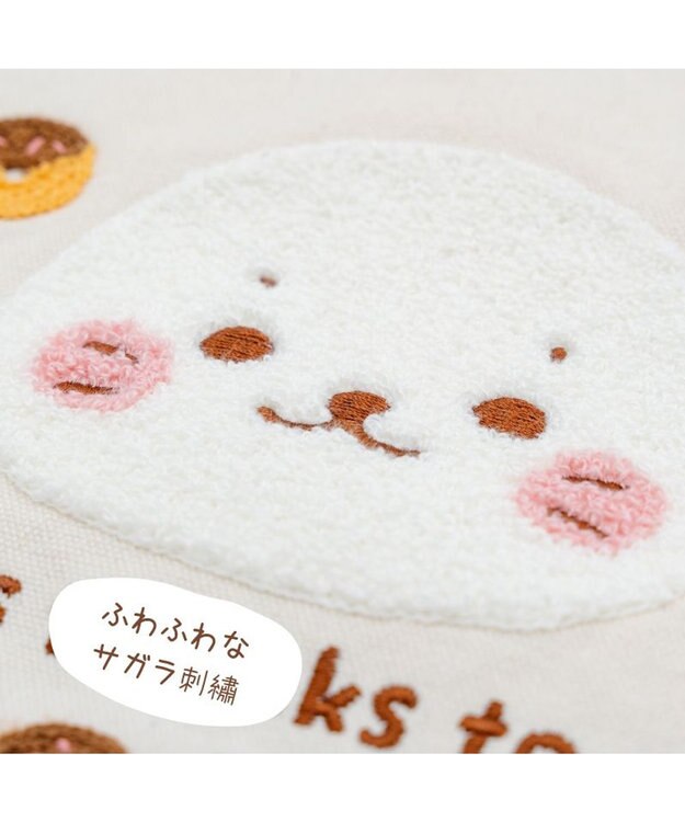 Mother garden しろたん しろたんいつもありがとうトートバッグ 0