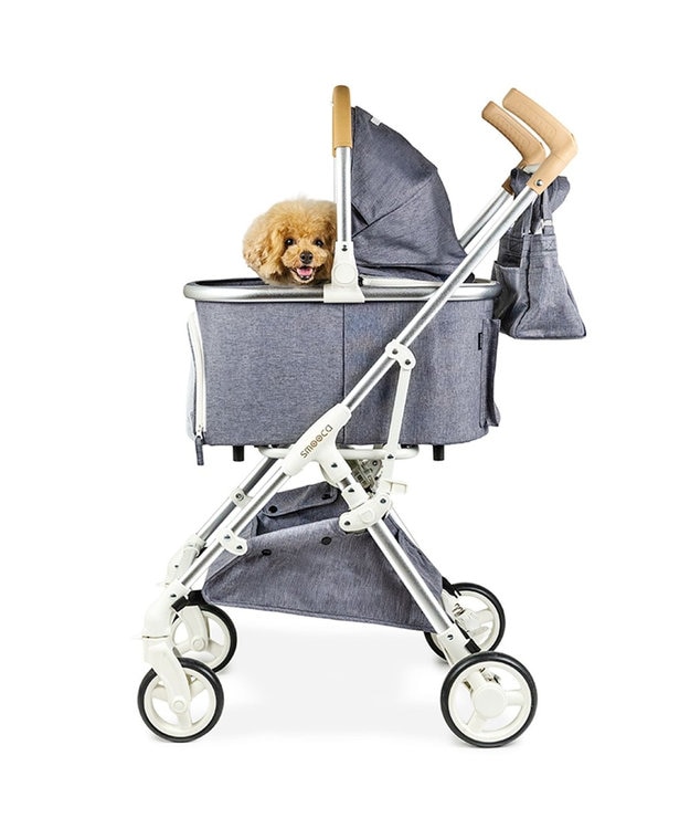 PET PARADISE smooca mini ペットカート 《グレー》 グレー