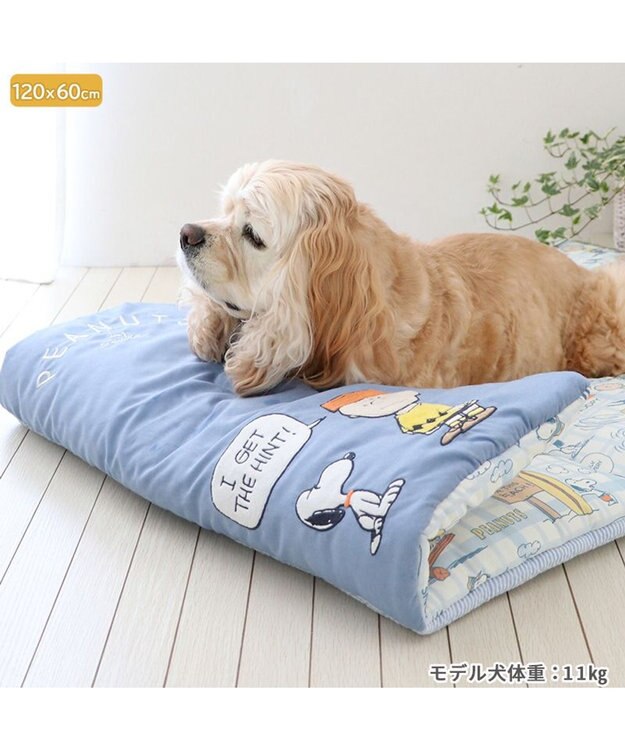 PET PARADISE スヌーピー クール ロールマット 《サマータイム柄》 中型犬 大型犬 サマータイム柄