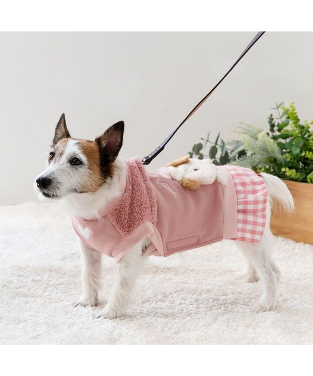 PET PARADISE スヌーピー 脇開きトレーナー 《ピンク》 小型犬 ピンク