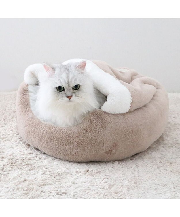 PET PARADISE 遠赤外線 丸型 寝袋  45cm -