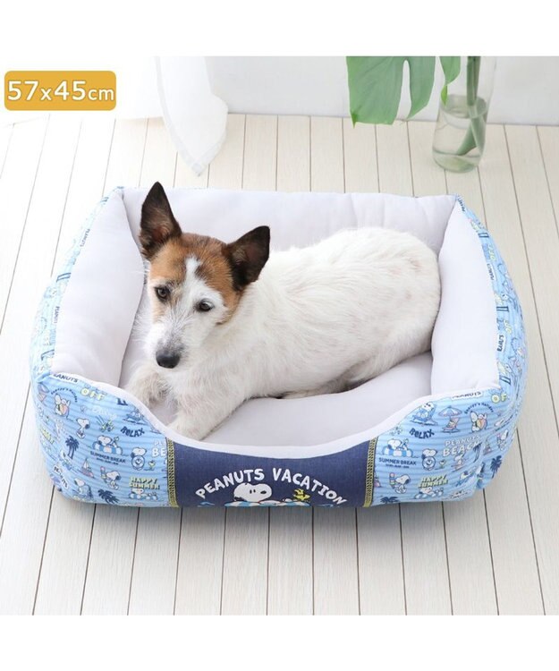 PET PARADISE スヌーピー クールカドラー 角型《バケーション柄》 小型犬 バケーション柄
