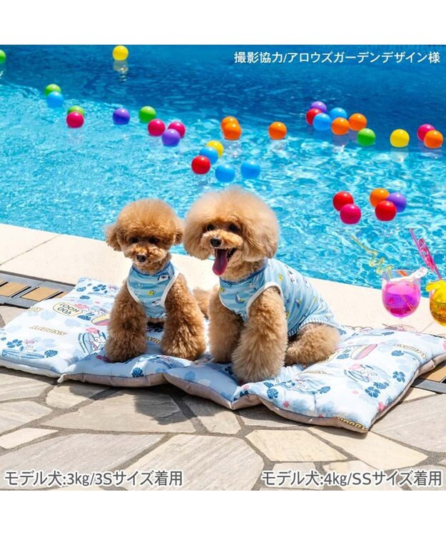PET PARADISE スヌーピー タッチワンクール プラス タンクトップ 《マリン》 小型犬 ライトブルー