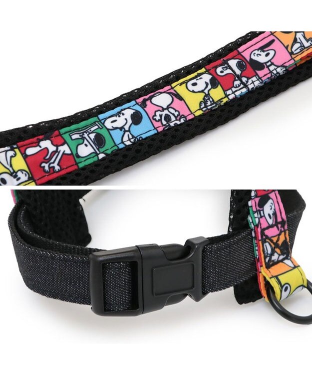 PET PARADISE スヌーピー 75周年 アクティブ ハーネス 小型犬 SM 75周年柄