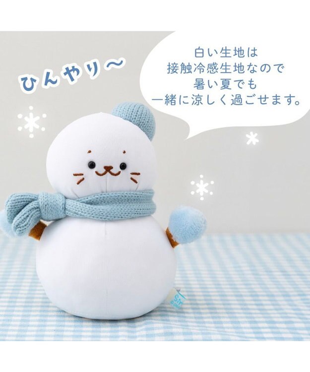 Mother garden しろたん 白いものシリーズ 《ひんやりゆきだるま》 店舗限定 ひんやりゆきだるま