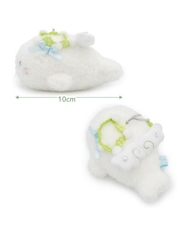 Mother garden しろたん ウィッシュハピネス キーホルダー 0