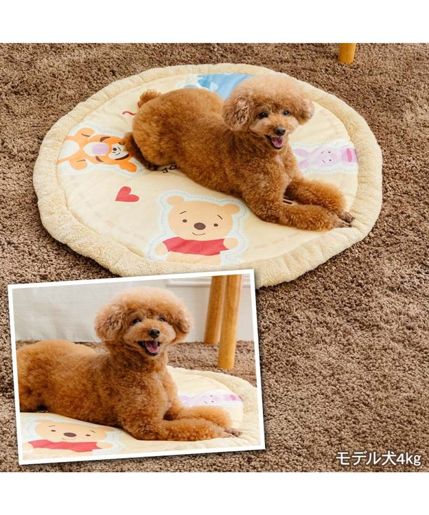 PET PARADISE ディズニー くまのプーさん 遠赤外線 マット イエロー