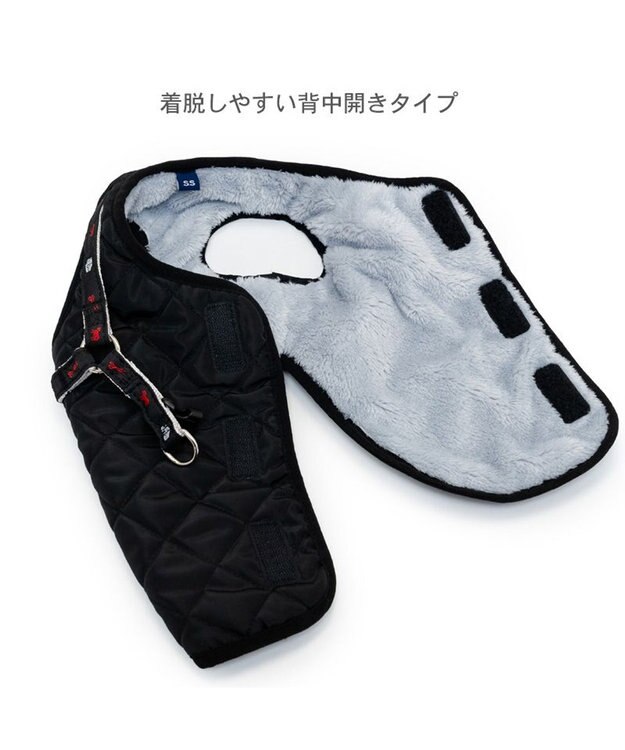 PET PARADISE J.PRESS アウターハーネス 《ブラック》 小型犬 ブラック