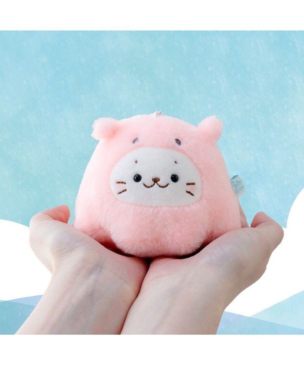 Mother garden しろたん ふわふわ キーホルダー 《メンダコ》 単品 メンダコ