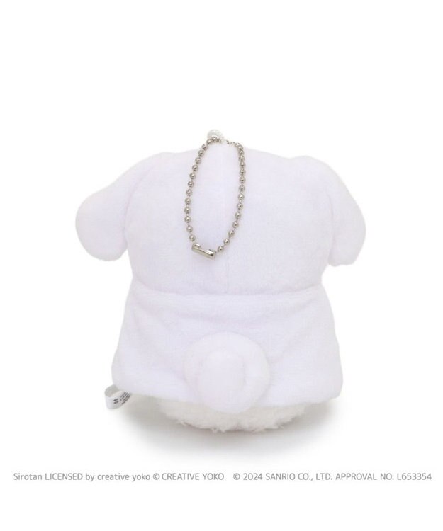 Mother garden しろたん ぬいぐるみキーホルダー シナモロール　【しろたん×サンリオキャラクターズ】 -