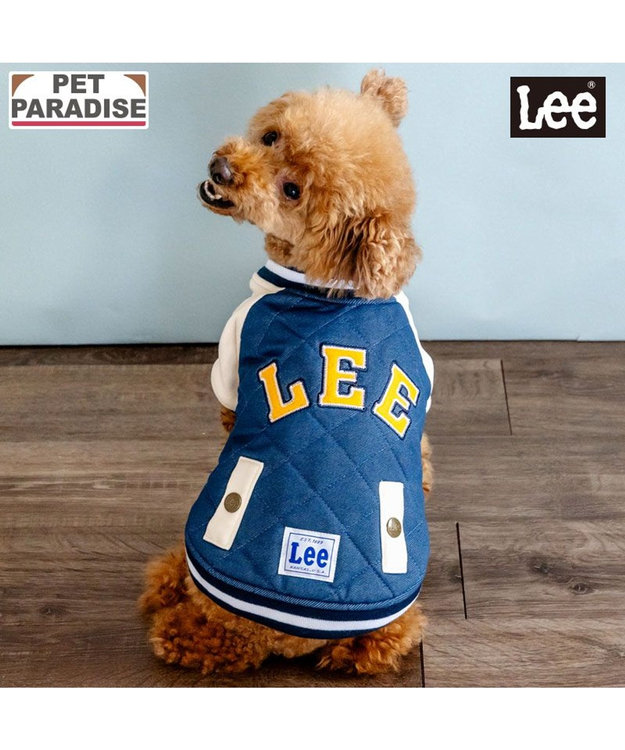 PET PARADISE Lee キルト スタジャン 小型犬 ブルー