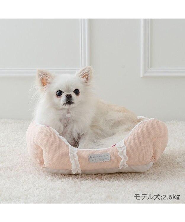 PET PARADISE ペットパラダイス いちご フリルカドラー S 38×32cm ピンク