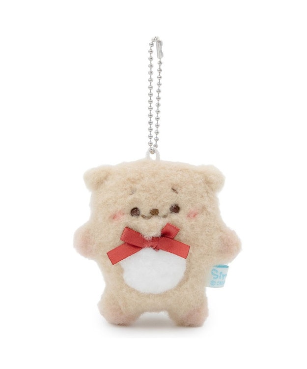 Mother garden しろたん フラットチーク キーホルダー 《らっこいぬ》 単品