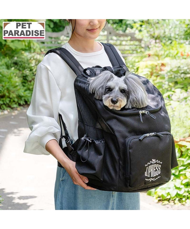 PET PARADISE J.PRESS マルチリュック ブラック new Ｌ ブラック