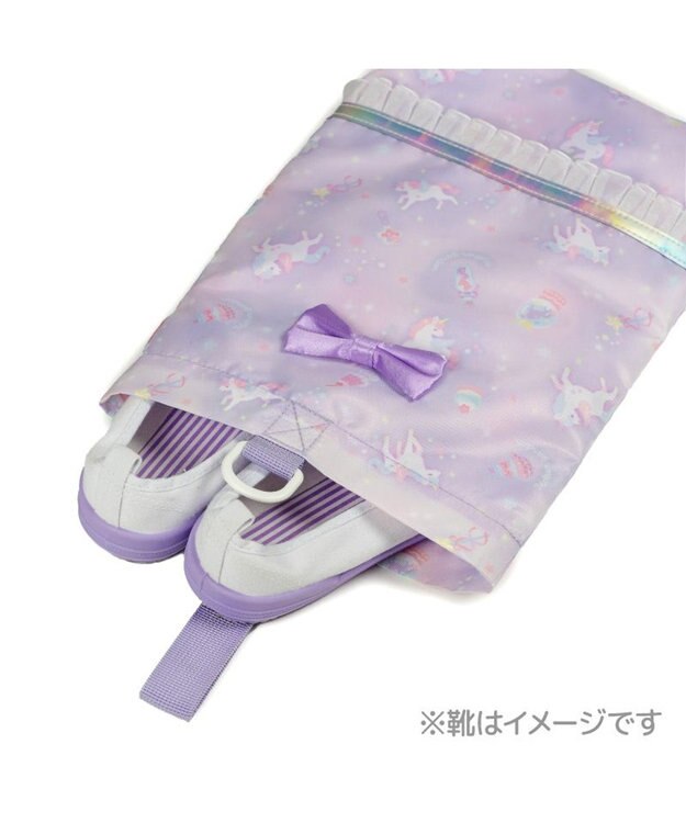Mother garden マザーガーデン ユニコーン シューズバッグ 《ファンシー柄》 ファンシー柄