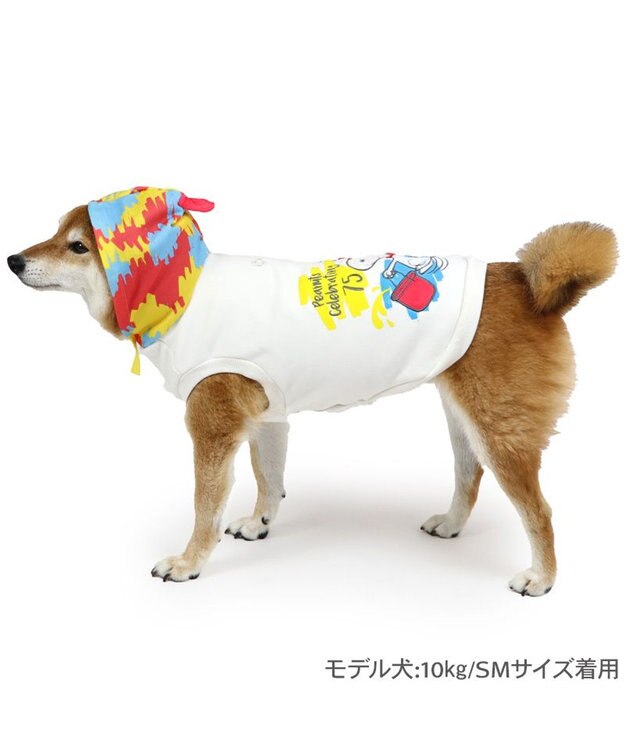 PET PARADISE スヌーピー 75周年 パーカー 中型犬 75周年柄