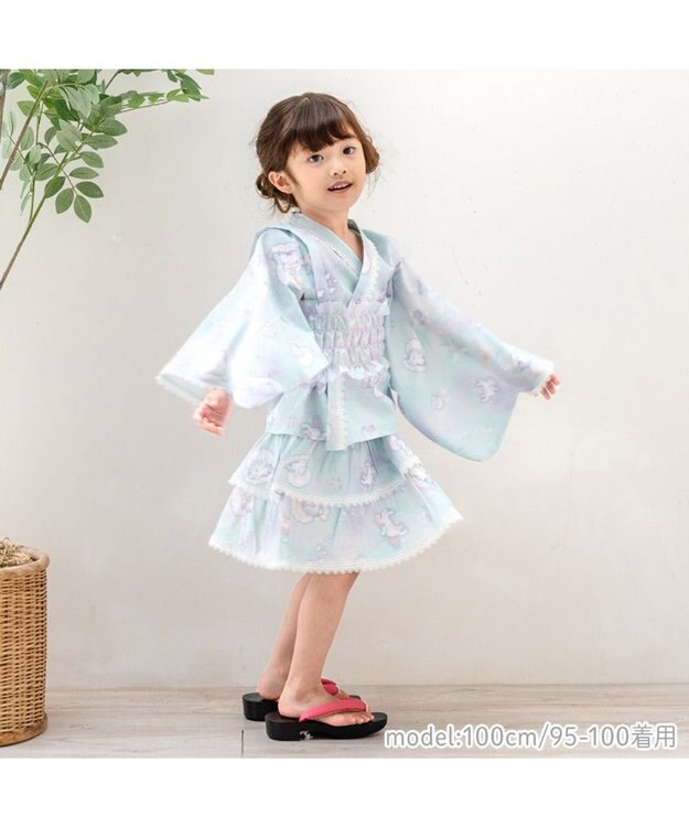 Mother garden マザーガーデン  ユニコーン 浴衣ドレス 《シェル》 95～100cm / 105～110cm シェル