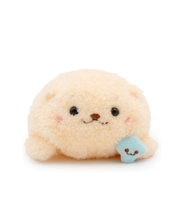 Mother garden しろたん らっこいぬメルティ 手のりマスコット ベージュ