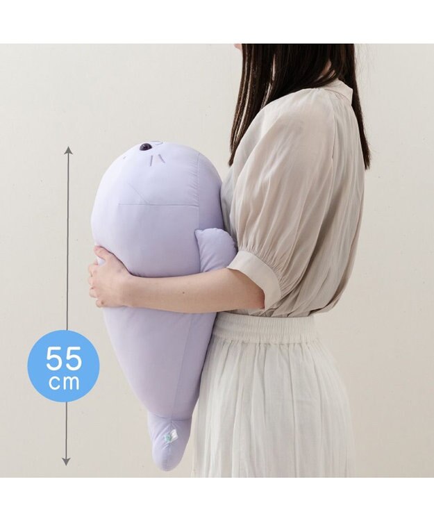 Mother garden しろたん クール 抱き枕 55cm 《ラベンダー》 ラベンダー