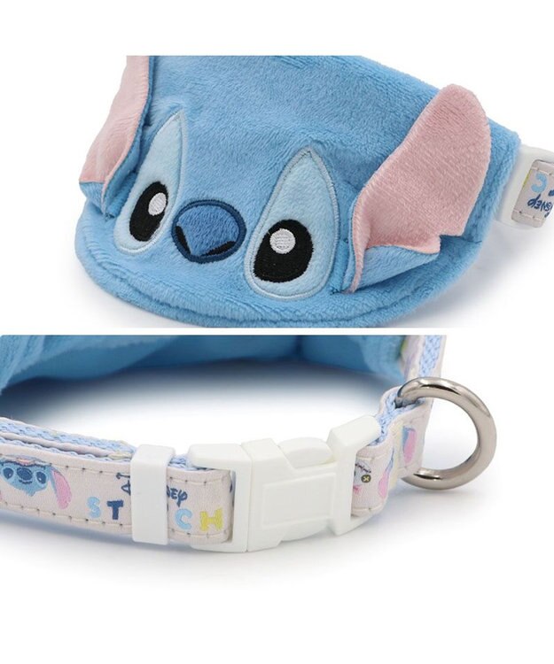 PET PARADISE ディズニー スティッチ スタイ 首輪 ３Ｓ 小型犬 ライトブルー