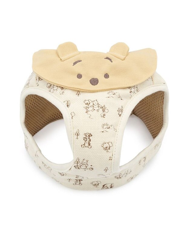 PET PARADISE ディズニー くまのプーさん スタイ付き ベスト ハーネス ４Ｓ 小型犬 イエロー