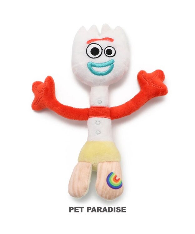 PET PARADISE ディズニー トイ・ストーリー フォーキー おもちゃ ロープトイ ホワイト