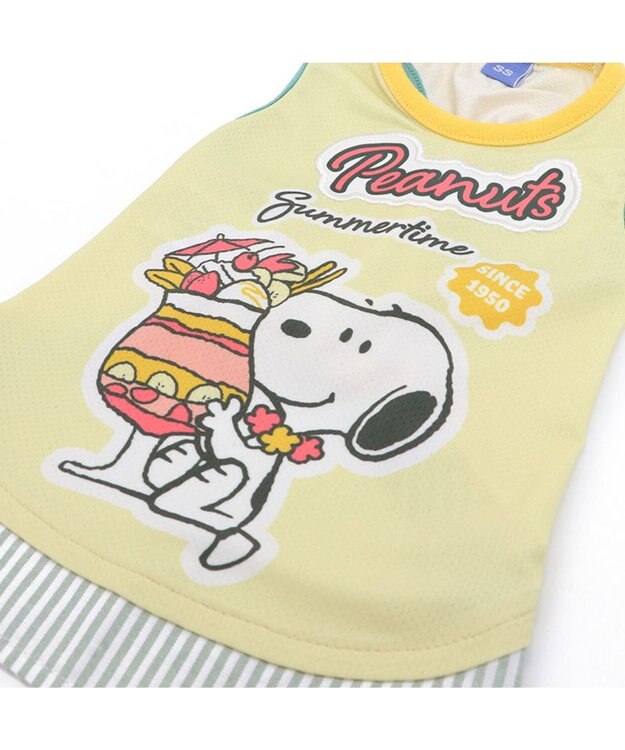 PET PARADISE スヌーピー エコメイド タンクトップ 《パフェ柄》 中型犬 パフェ柄