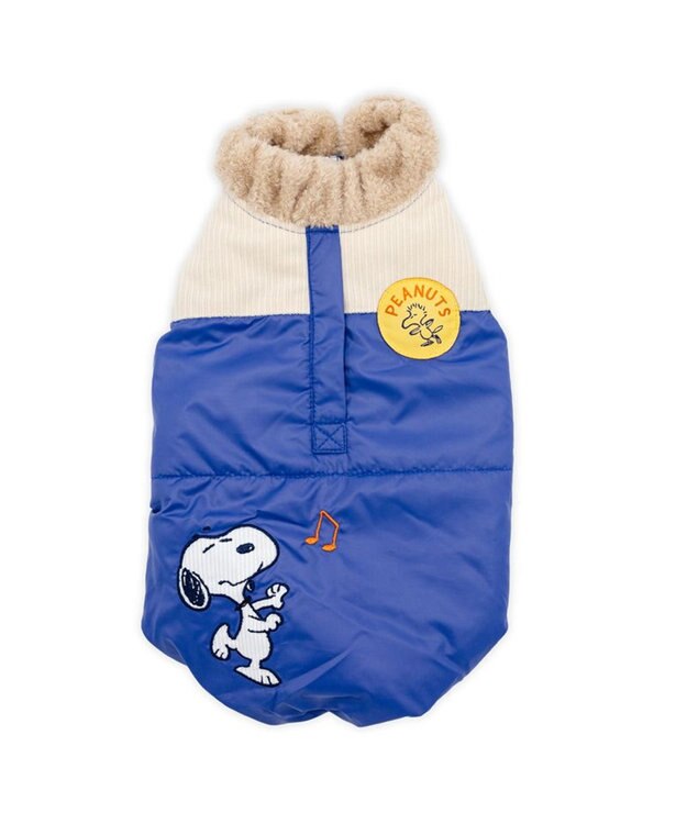 PET PARADISE スヌーピー るんっ エアベスト ブルー 中型犬 大型犬 ブルー