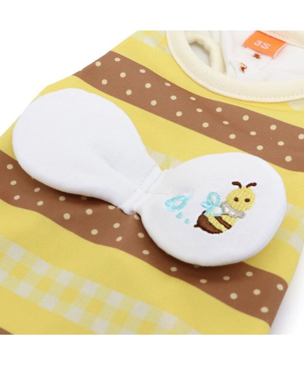 PET PARADISE ペットパラダイス エコメイド 天竺 タンクトップ 《蜂mix》 小型犬 イエロー
