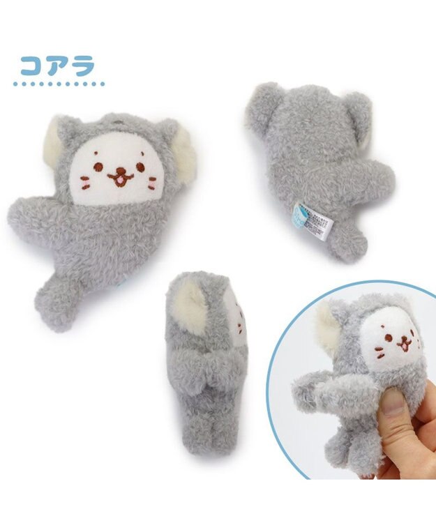 Mother garden しろたん クリップマスコット 《コアラ》 単品 コアラ