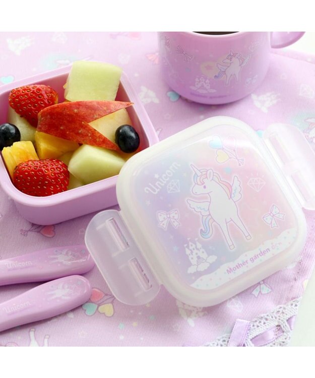 Mother garden マザーガーデン ユニコーン フルーツケース 《ハピネス柄》 日本製 -