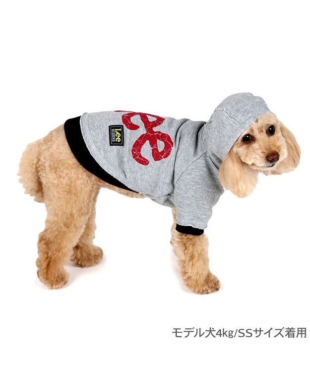PET PARADISE Lee カットオフ パーカー 《グレー》 小型犬 グレー
