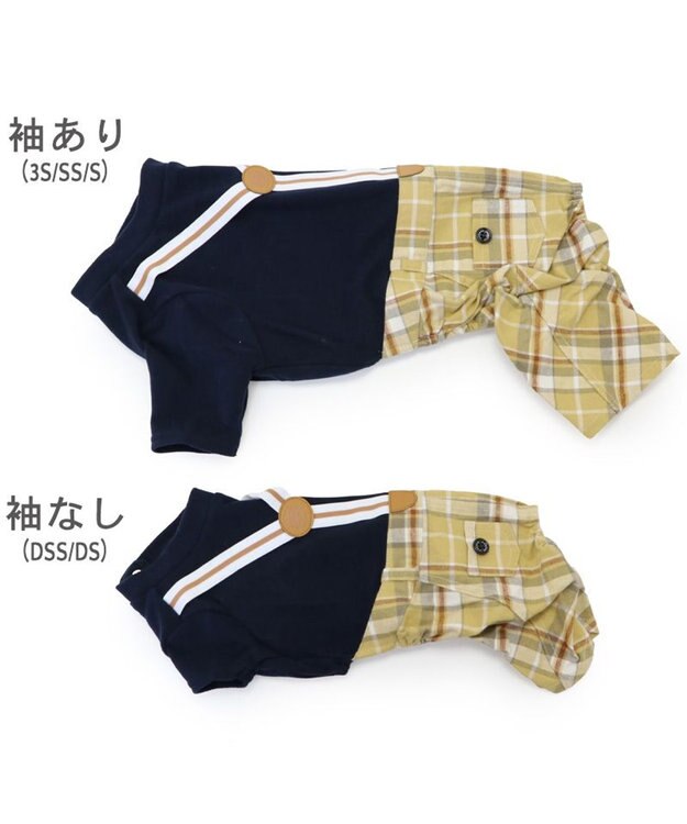 PET PARADISE J.PRESS パンツ つなぎ 《タータンチェック》 小型犬 タータンチェック