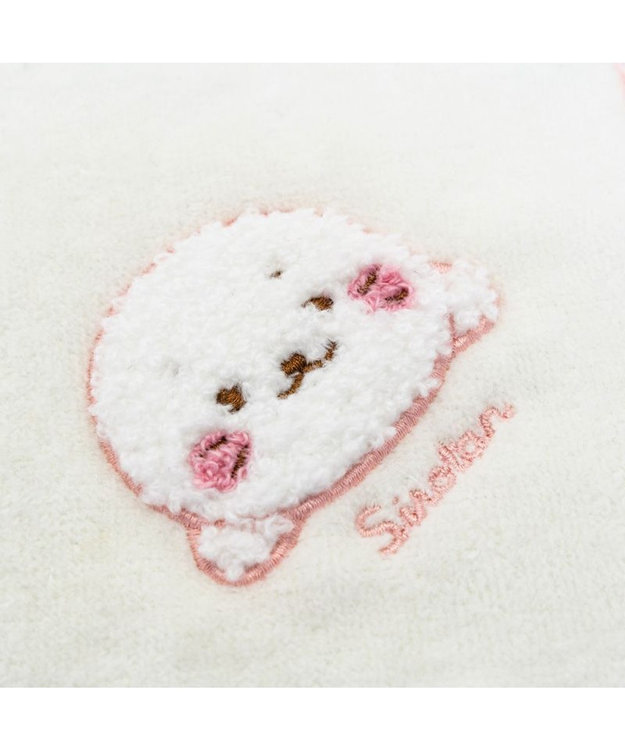 Mother garden しろたん サガラミニタオル 《白》 単品 25cm×25cm 白