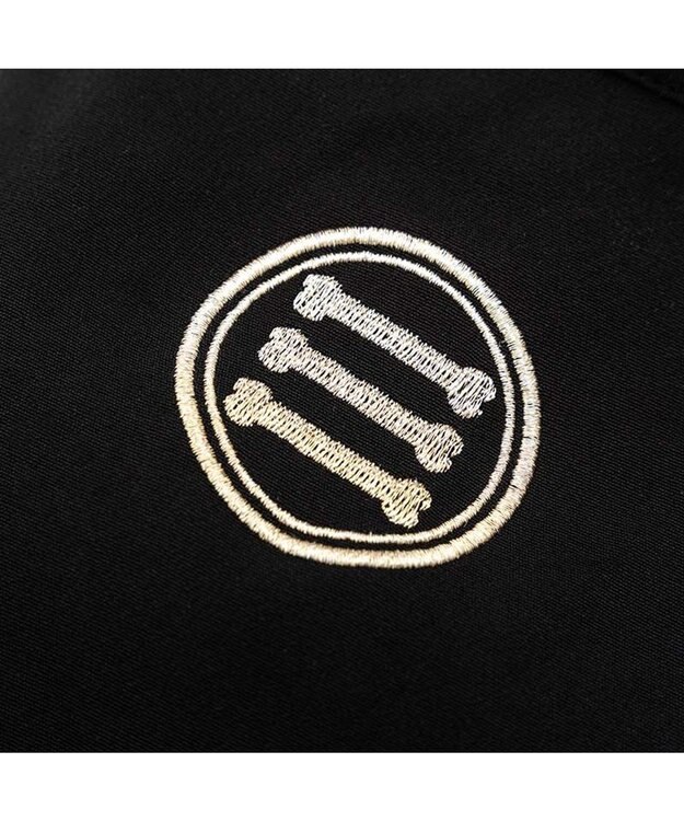 PET PARADISE ペットパラダイス 紋付き刺繍袴 小型犬 ブラック×ホワイト