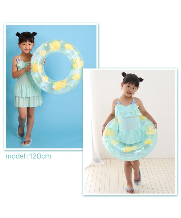 Mother garden マザーガーデン 浮き輪 子供用 60cm 《ユニコーンレインボー/ユニコーングラデーション/レモンくま》 単品 レモンくま