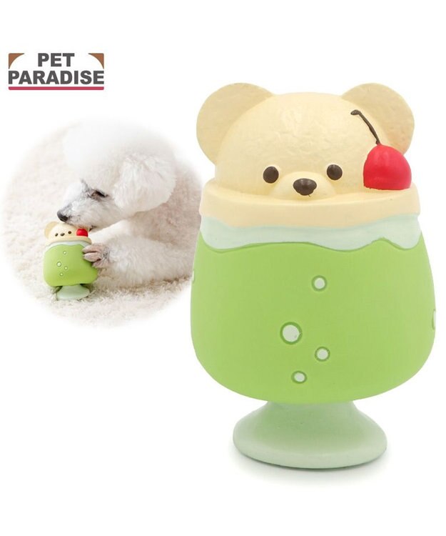 PET PARADISE ペットパラダイス クリームソーダ トイ グリーン