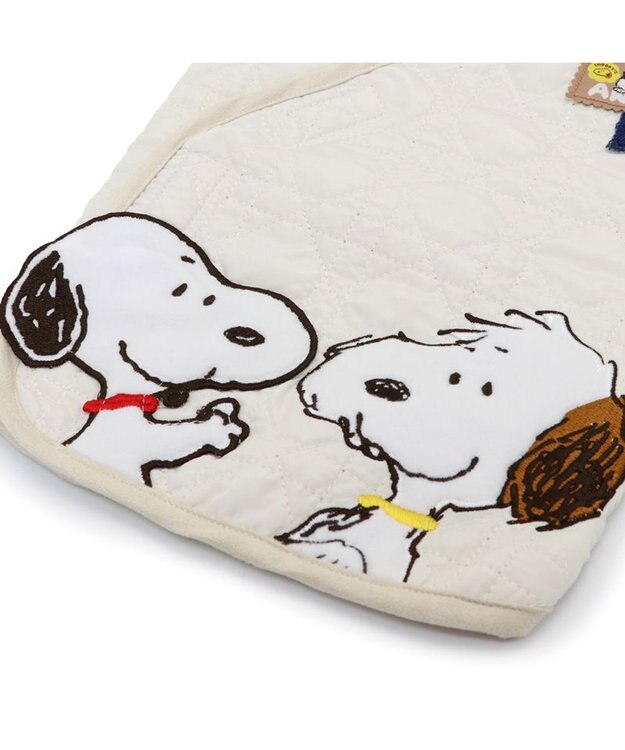 PET PARADISE スヌーピー 背中開き ベスト 《兄弟柄》 小型犬 ホワイト